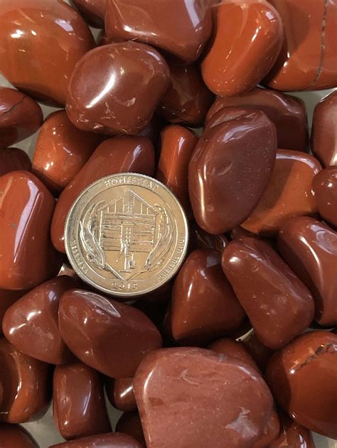 Tumbled Red Jasper: A Stone of Vitality, Protection, and Grounding