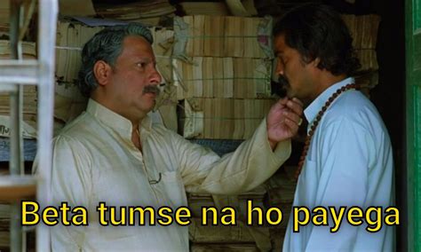 Tumse Na Ho Payega Meme: A Cultural Phenomenon