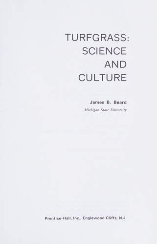 Turfgrass Science and Culture Reader