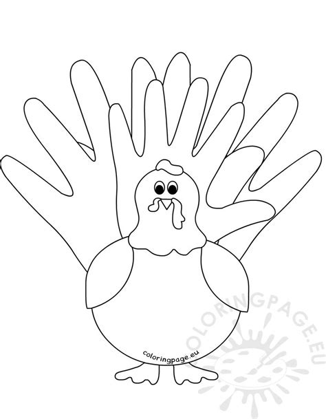 Turkey Hand Template