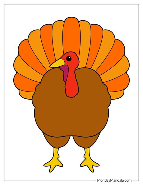 Turkey Templates Free