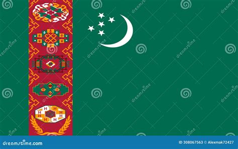 Turkmenistan Country Flag: A Symbol of National Pride and Heritage