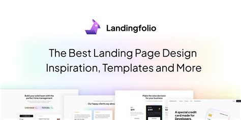 Turn Every Landing Page into a Digital Masterpiece with Landingfolio