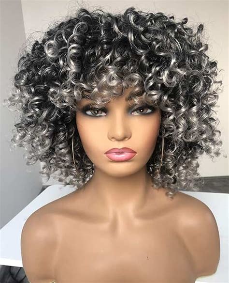 Turn Heads with Edgy and Sophisticated Grey and Black Wigs