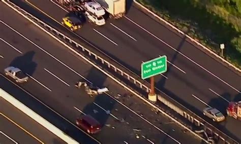 Turnpike Accident: 3 Killed, 7 Injured in 4-Vehicle Crash on New Jersey Turnpike