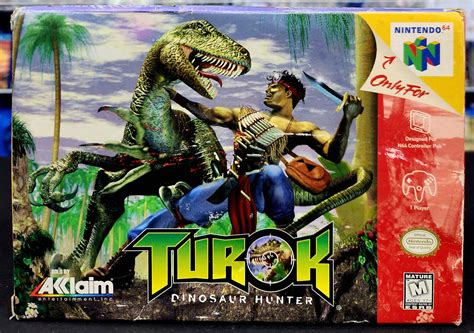 Turok: Dinosaur Hunter N64 - A Masterpiece of Survival