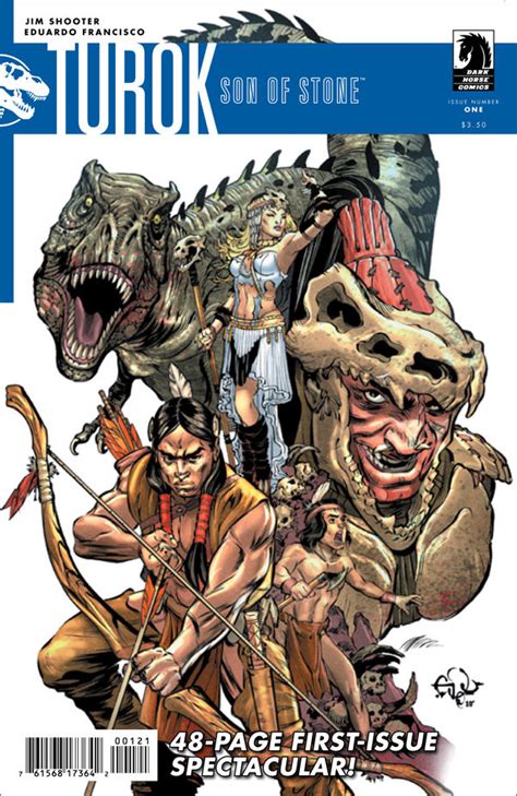 Turok Son of Stone 1 cover art Eduardo Francisco Jose Villarrubia Kindle Editon