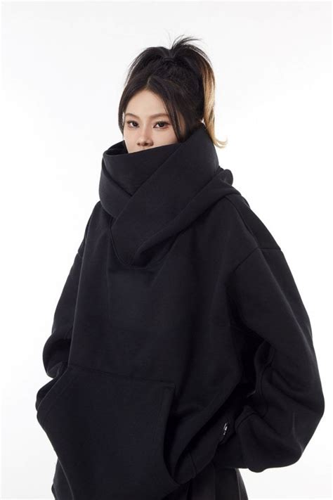 Turtleneck Hooded Sweatshirt: The Perfect Staple for Comfort and Style