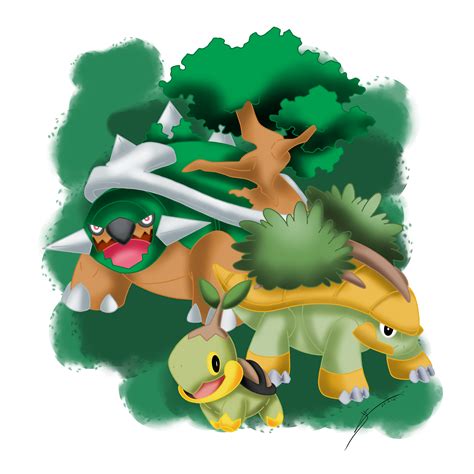 Turtwig's Evolutionary Journey: From Seed to Torterra