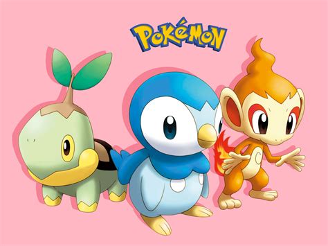 Turtwig, Piplup, and Chimchar: The Perfect Starter Pokémon for Every Trainer