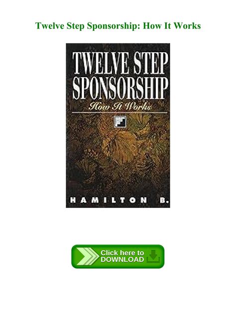 Twelve Step Sponsorship: How It Works Ebook Reader