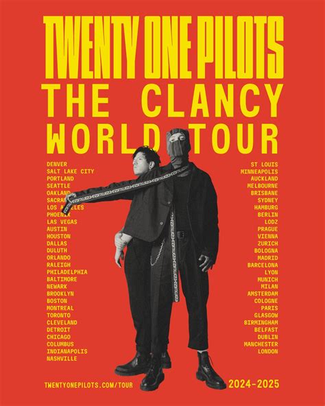 Twenty One Pilots: Clancy Tour Setlist (Exclusive Deep Dive)