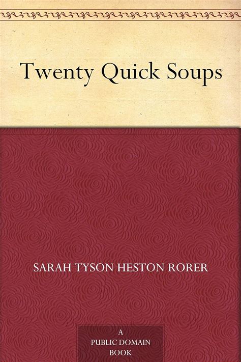 Twenty Quick Soups Epub