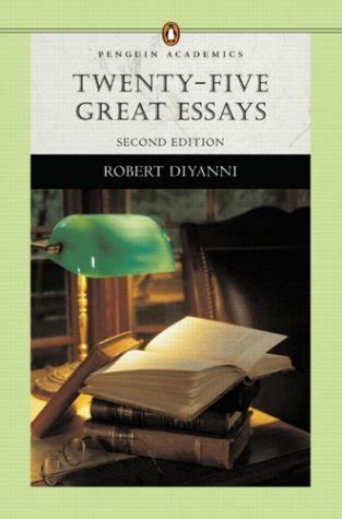 Twenty-Five Great Essays Kindle Editon