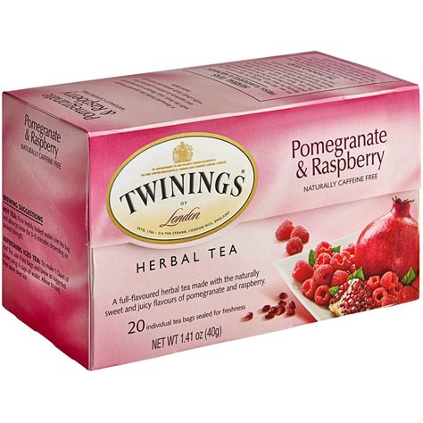 Twinings Pomegranate Raspberry Tea: A Refreshing and Healthful Beverage