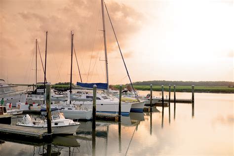 Two Deep-Water Marinas: