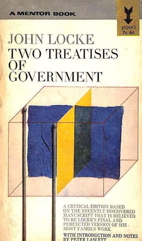 Two treatises of government A critical edition with an introd and apparatus criticus Reader