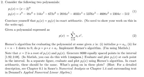 Tying Up Polynomials Pi Answers Reader