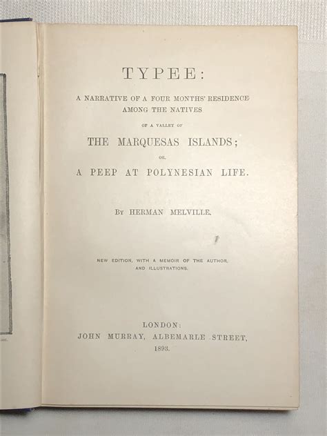 Typee a Narrative of the Marquesas Islands PDF