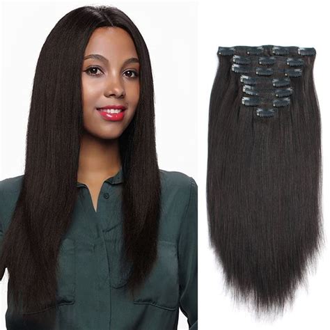 Types and Benefits of Black Clip-In Hair Extensions