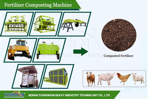 Types of 10-Ton Compost Fertilizer Making Machines