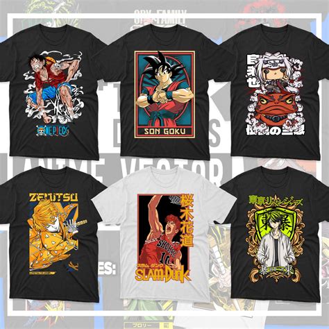 Types of Anime T-Shirts