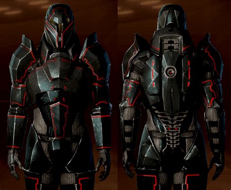 Types of Armour in Mass Effect 2