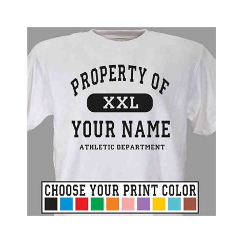 Types of Athletic Dept Shirts