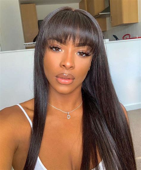 Types of Bangs Lace Fronts