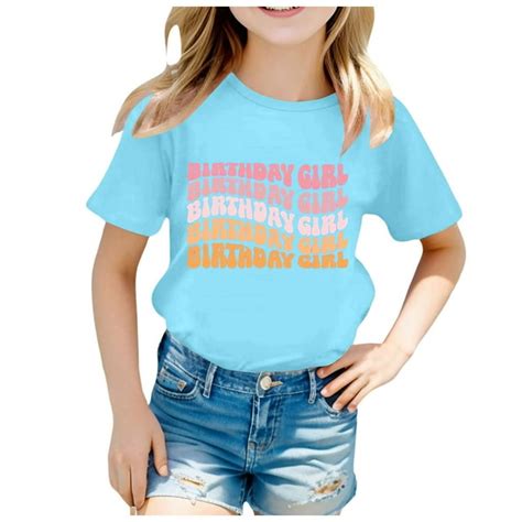 Types of Birthday Girl Shirts