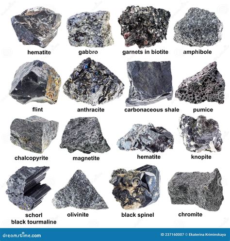 Types of Black Stones: A Comprehensive Exploration