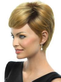 Types of Blonde Straight Cropped Wigs