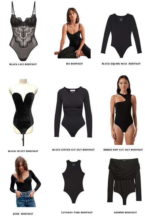 Types of Body Suit Costumes