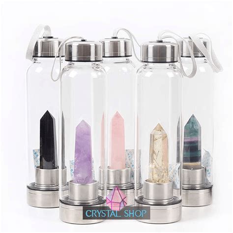 Types of Bottles with Crystals