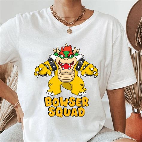 Types of Bowser T-Shirts