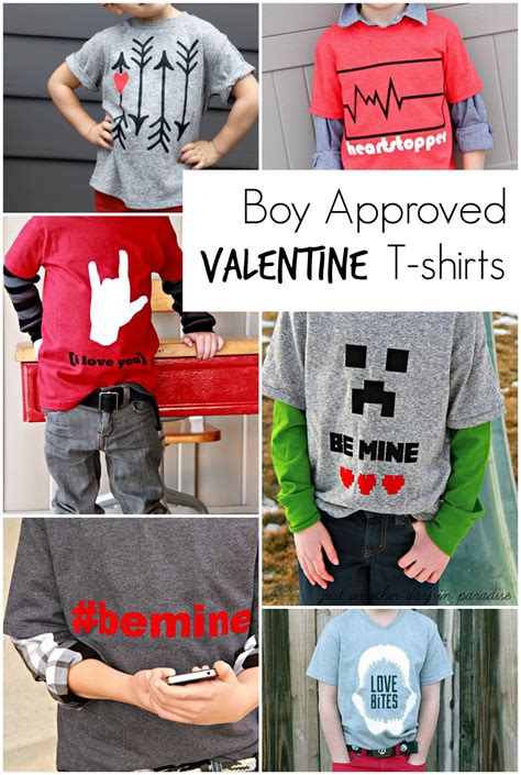 Types of Boys' Valentine's Day Shirts