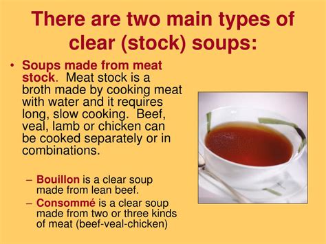 Types of Broth: