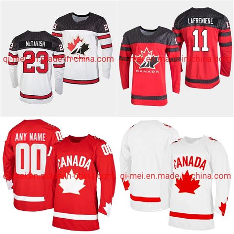 Types of Canada Jerseys