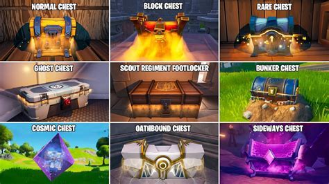 Types of Chests in Fortnite