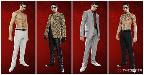 Types of Clothes in Yakuza 0