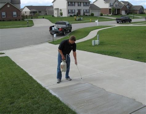 Types of Concrete Driveway Sealers