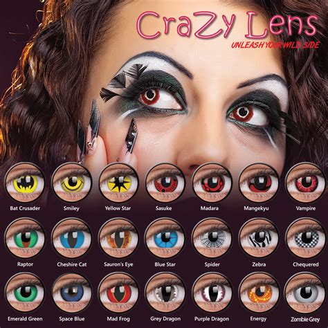 Types of Costume Contacts