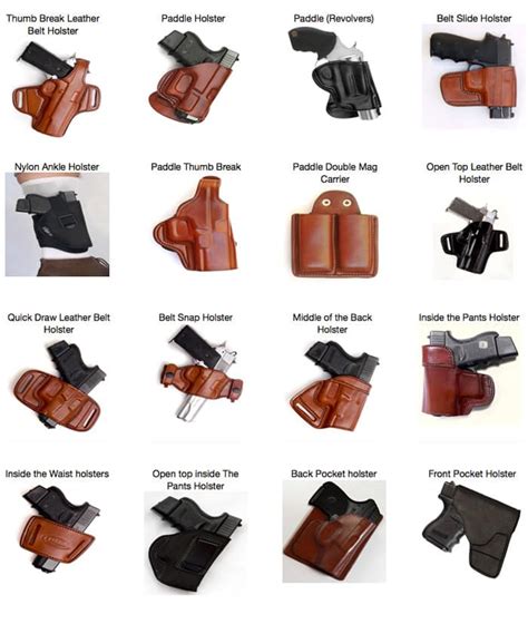 Types of Costume Holsters: A Tapestry of Design