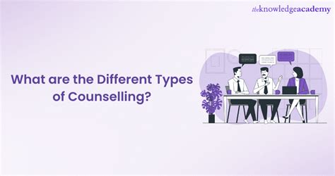 Types of Counselling Courses Available