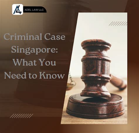 Types of Criminal Cases in Singapore