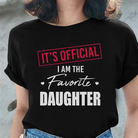 Types of Daughter Tee Shirts