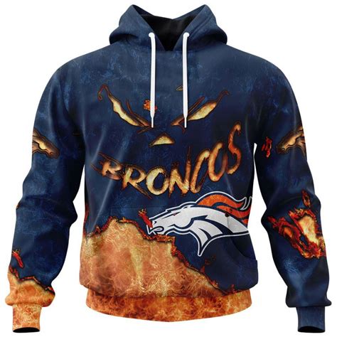 Types of Denver Broncos Hoodies