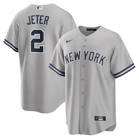 Types of Derek Jeter Jerseys