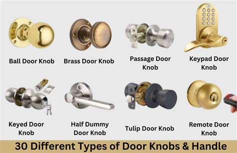 Types of Door Knobs