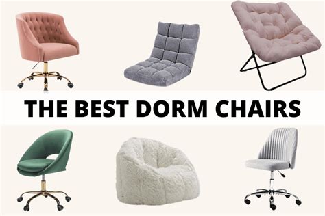 Types of Dorm Room Chairs